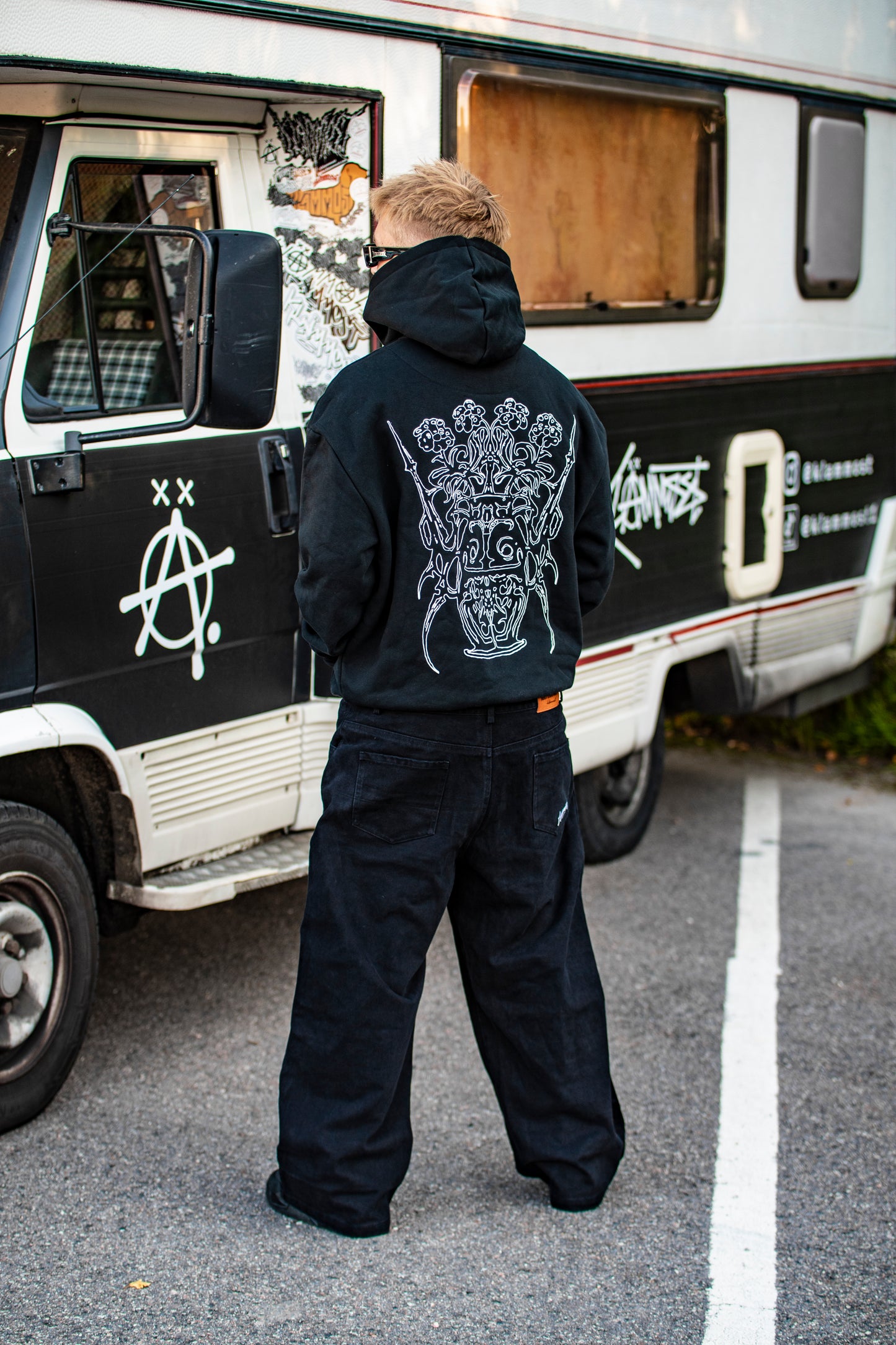 Klämmost - Black metal hoodie