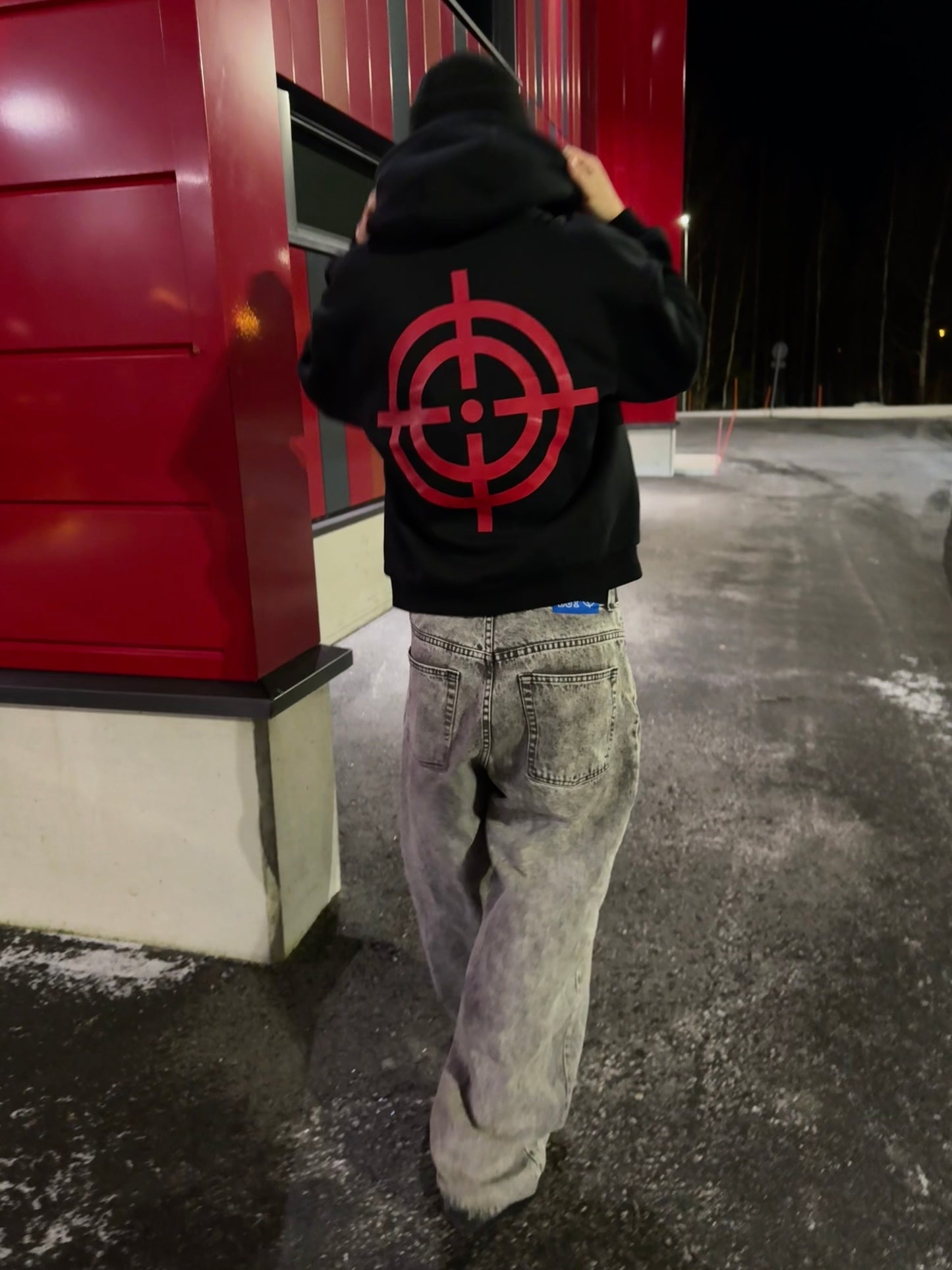 Klämmost - Black/Red Shoota Hoodie
