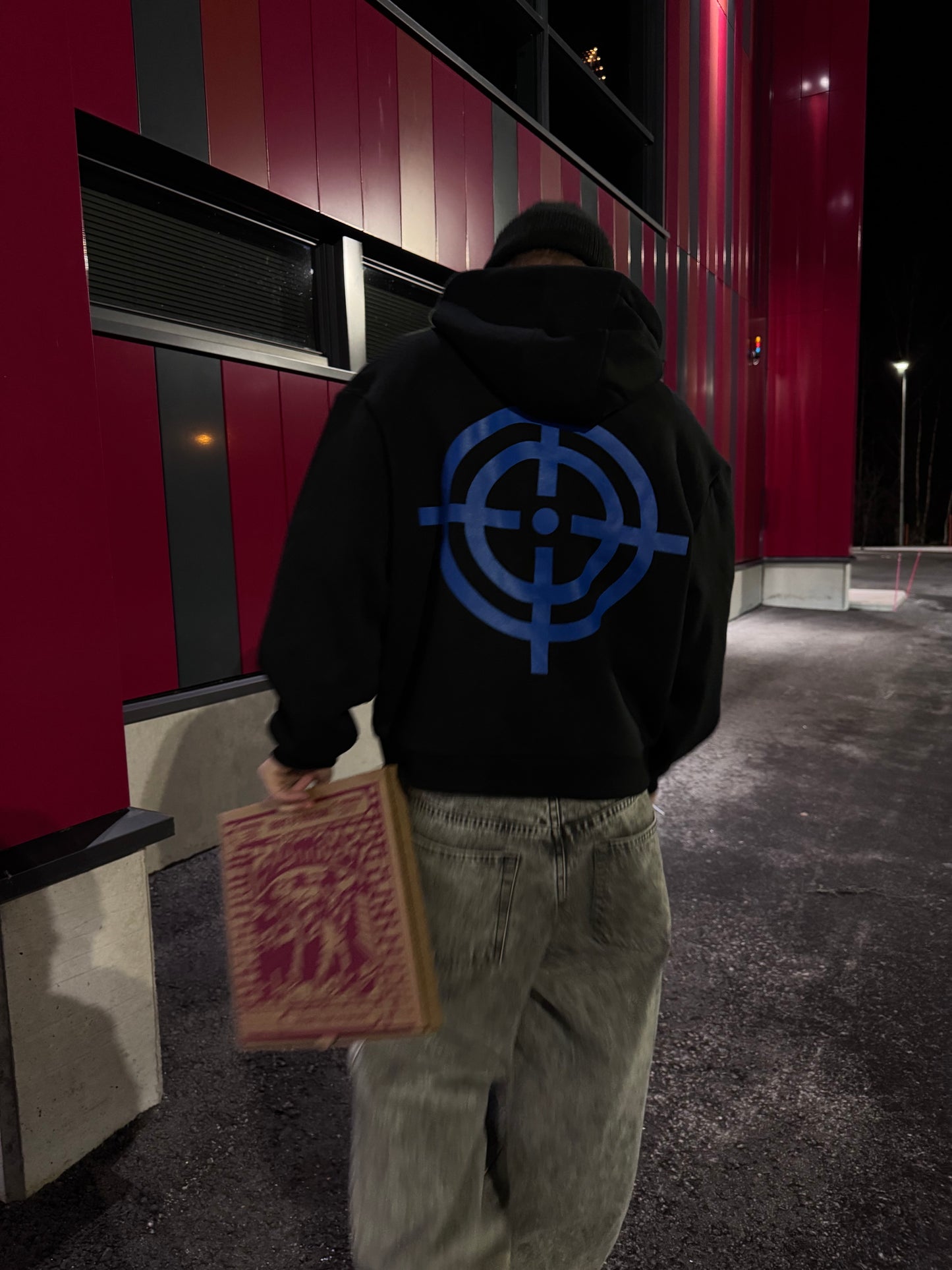 Klämmost - Black/Blue Shoota Hoodie