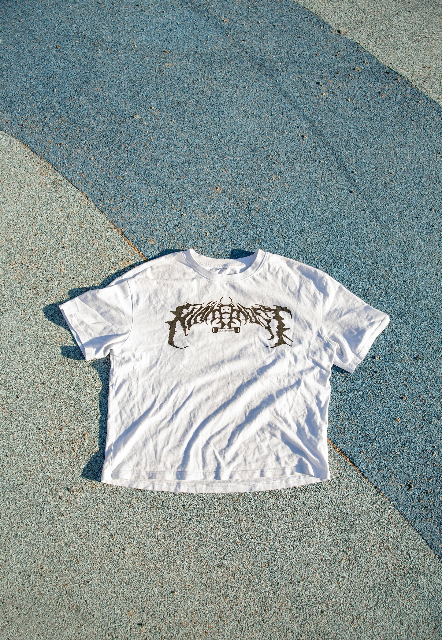 Klämmost - White metal t-shirt