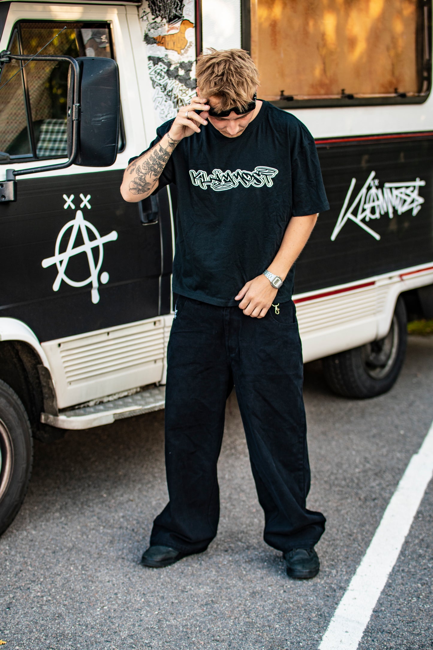 Klämmost - Black routine t-shirt