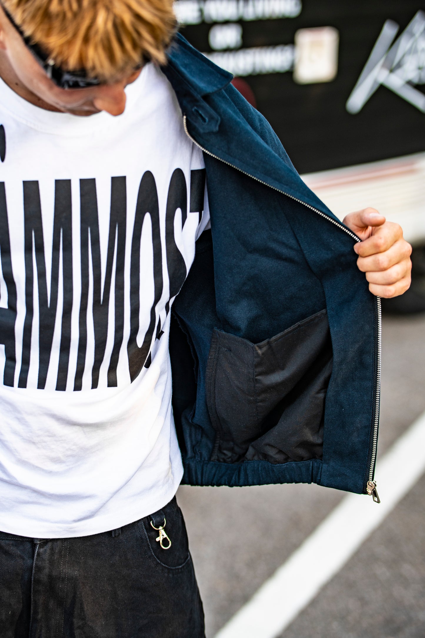 Klämmost - Navy änärchy jacket