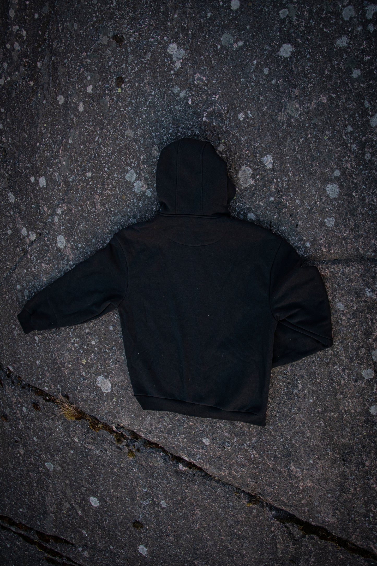 Klämmost - Black track zip hoodie