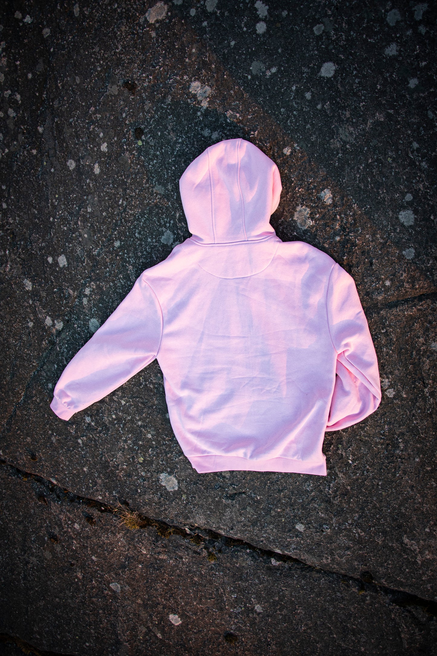 Klämmost - Pink track zip hoodie