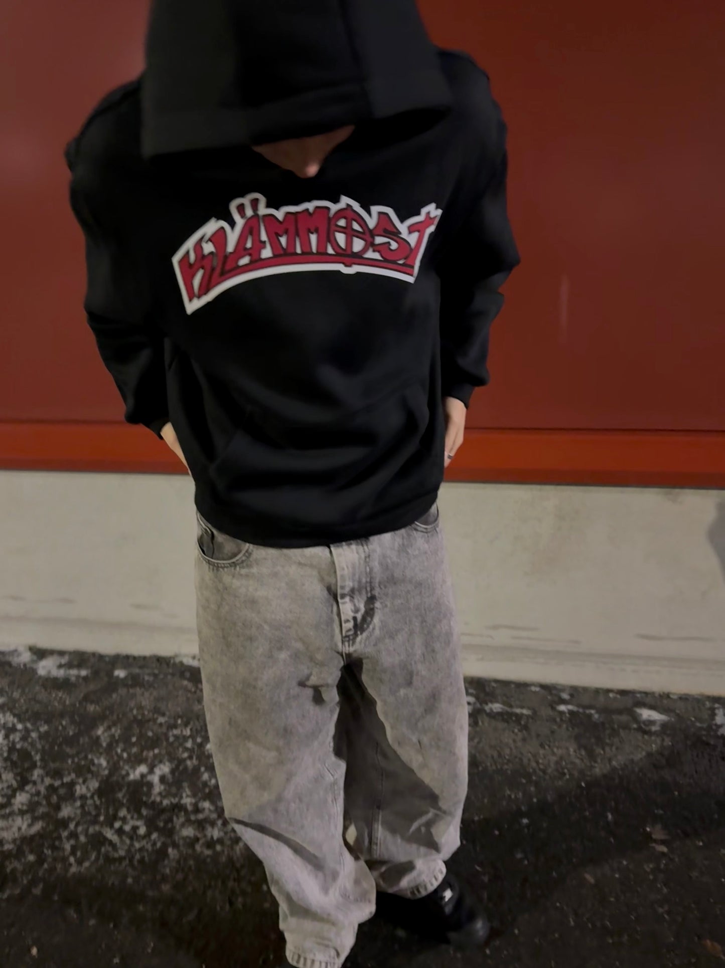 Klämmost - Black/Red Shoota Hoodie